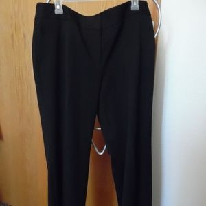 ANN TAYLOR/ black dress pants